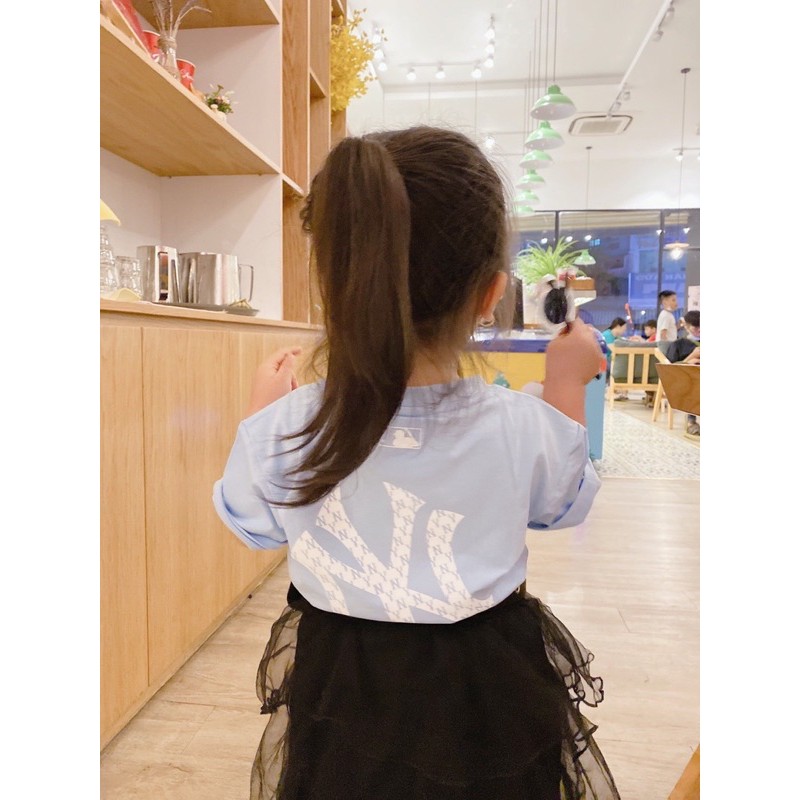 Áo phông kid logo ở lưng đủ 4 màu hàng chuẩn