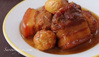 Gia vị Chinsu thịt kho tiêu|trứng