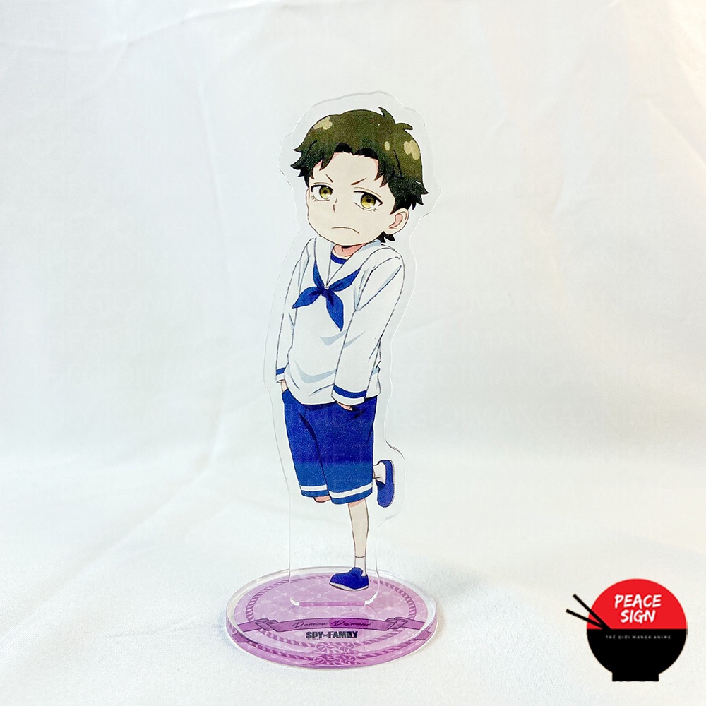 Mô hình SPY X FAMILY ver THỦY THỦ standee Gia Đình Điệp Viên tượng acrylic anime mica chibi trang trí trưng bày