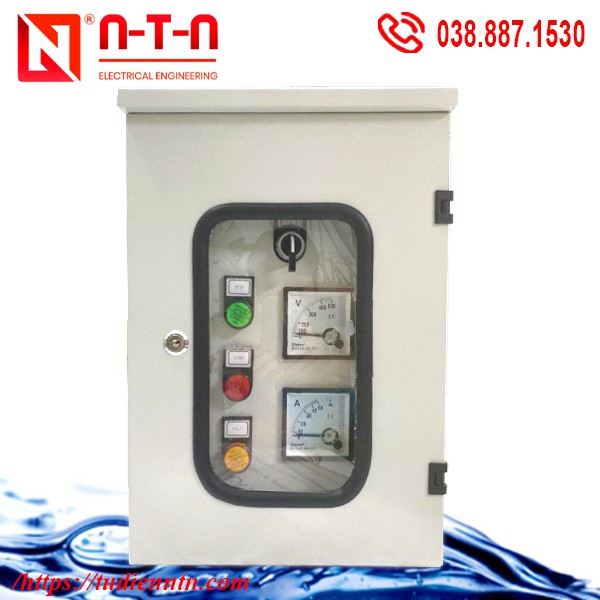 Tủ bảo vệ bơm-2HP-20HP-Vỏ tủ ngoài trời