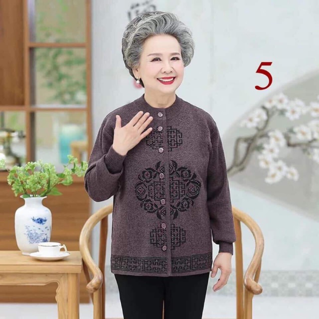 Áo len cho mẹ