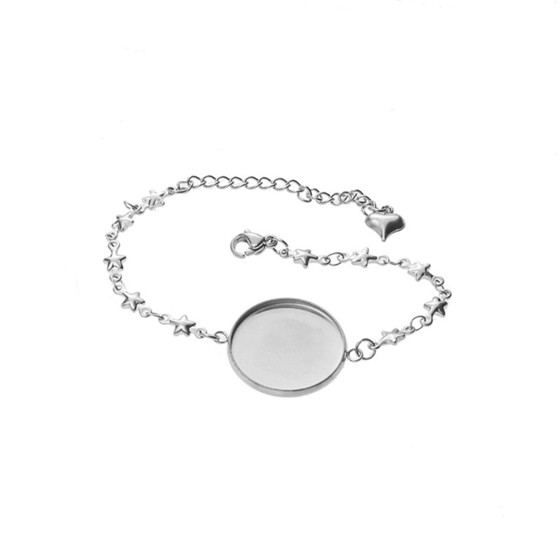 Dây Xích Bằng Thép Không Gỉ 20mm Dùng Làm Trang Sức DIY