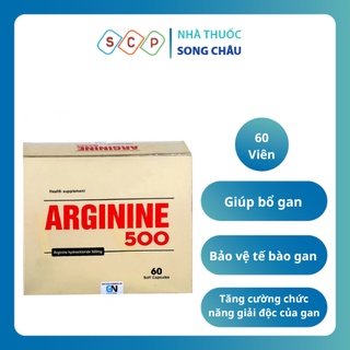 Viên uống bổ gan arginine 500