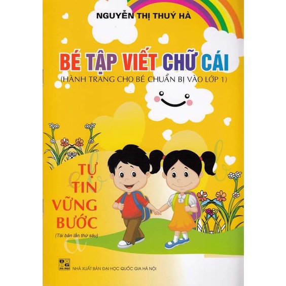 Vở 4 ôly - Vở bé tập viết chữ cái hành trang cho bé vào lớp 1