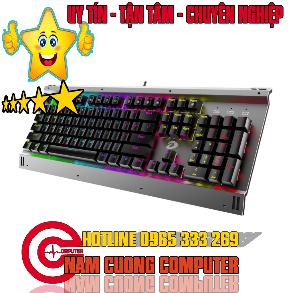Bàn phím Cơ Dareu EK145 Gaming 104KEY MULTI LED