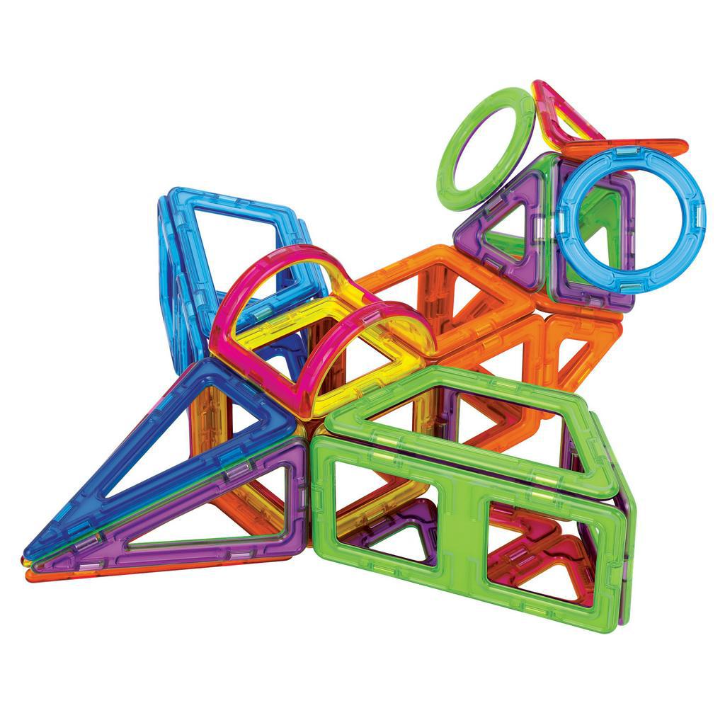 Đồ chơi xếp hình nam châm Hàn Quốc Magformers Bộ cơ bản 42 mảnh