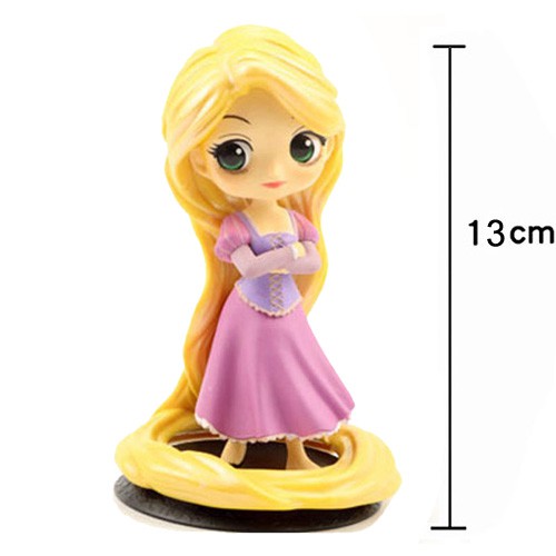 Mô Hình Nhân Vật Công Chúa Xinh Xắn Q Posket apunzel Mermaid Ariel Aurora Briar Rose Maleficent