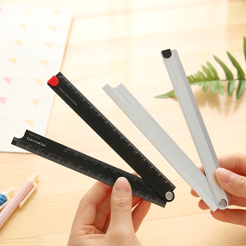 Thước Gấp Đơn Sắc Penlab Kokuyo 15cm 30cm C6336