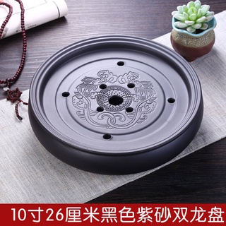 Bộ khay trà bằng gốm sứ kiểu kung fu độc đáo