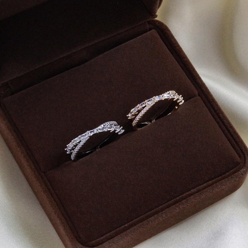 Nhẫn Nữ Đeo Khớp Tay Hình Thắt Nút Vô Cực Có Thể Điều Chỉnh