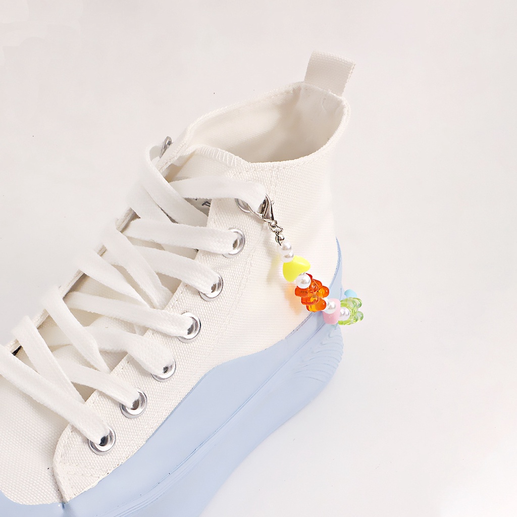 Phụ Kiện Trang Trí Giày Đính Ngọc Trai Nhân Tạo Nhiều Màu Sắc Thời Trang Cho Nữ