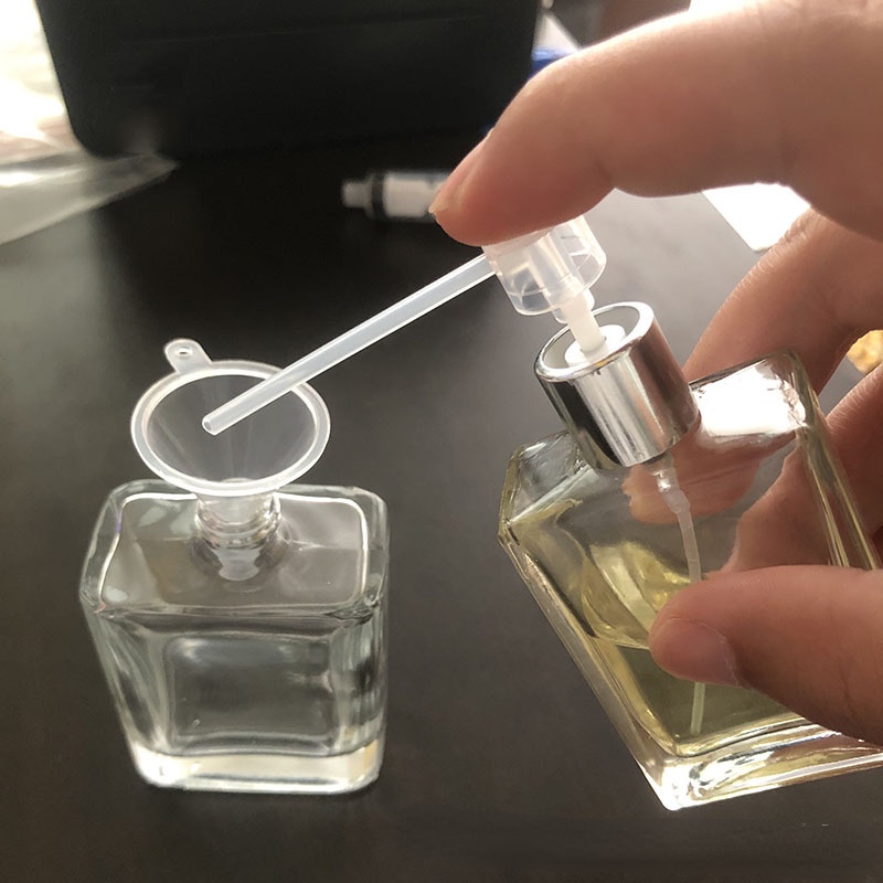 Bộ hộp mini gồm 6 dụng cụ pha chế nước hoa, dụng cụ pha chế mẫu lỏng, ống tiêm chiết xuất nước hoa, phễu nhỏ pha chế