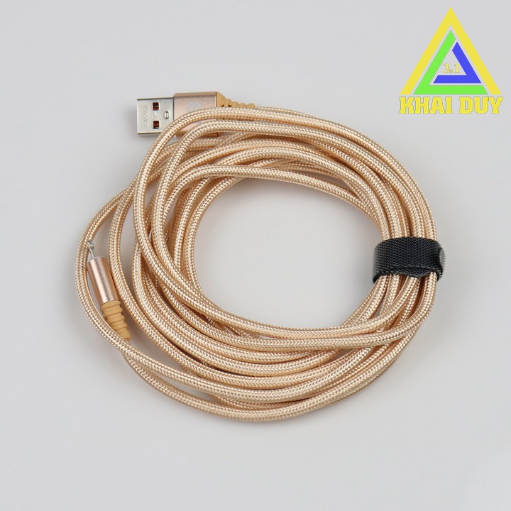 Dây Sạc Nhanh Chính Hãng BYZ BC-090 Dây Dù Dài 3 Mét