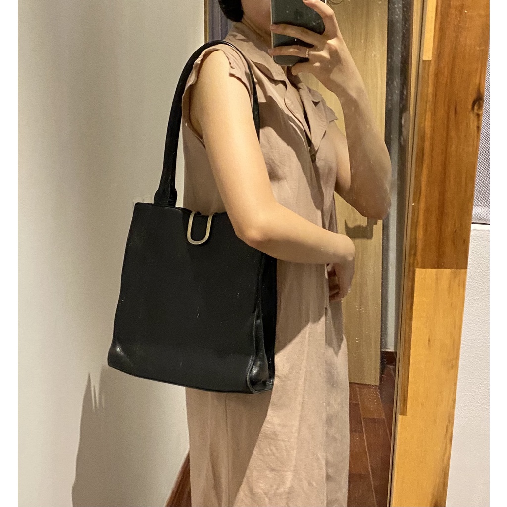 Túi xách Vintage da bò thật