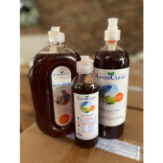 Nước rửa chén bát hữu cơ LayerClean hương Quế 800ml