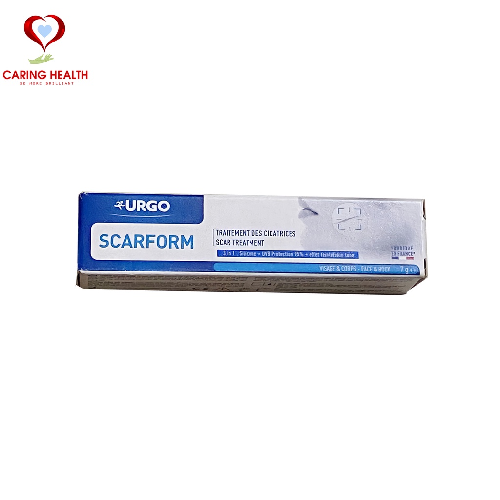 Gel làm mờ sẹo Urgo Scarform - Hộp 1 tuýp 7g