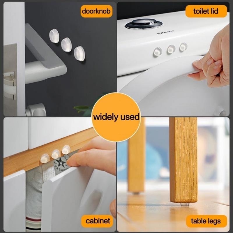 Set 100 Miếng Dán Silicone Chống Va Chạm Chống Nước Tiện Dụng