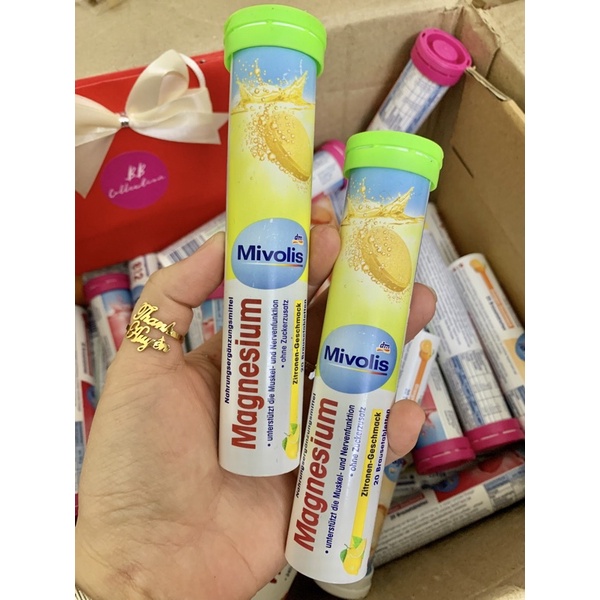 Viên sủi bổ sung vitamin Mivolis - Đức lọ 20 viên
