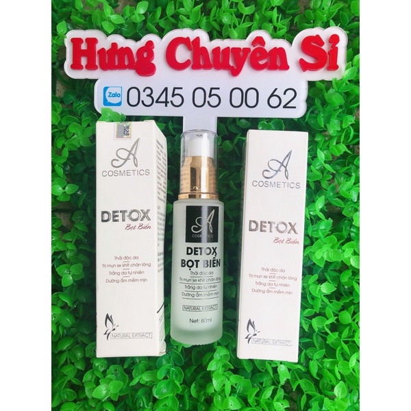 [Chính hãng] Detox bọt biển thải độc chữ A - Acometics