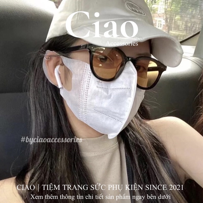 [HOẢ TỐC 1H] Kính mát/ Kính thời trang thiết kế bản vuông mã 15 phong cách Ciao accessories
