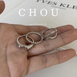 Set 3 Nhẫn Retro | CHOU ACCESSORIES |