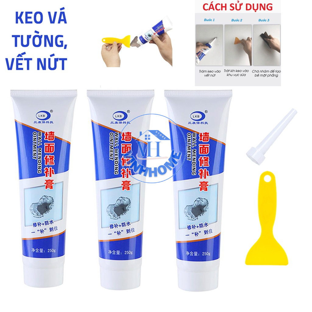 Keo trám tường/ Keo vá vết nứt tường nhà chống thấm, chống ẩm mốc