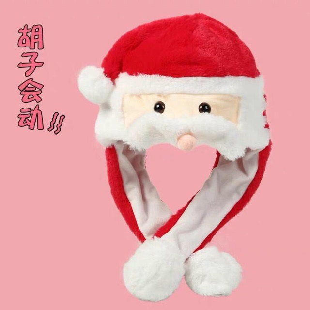 Mũ noel giật râu