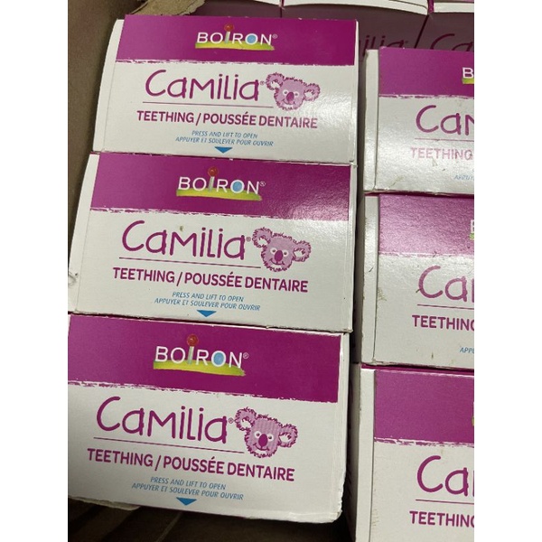 Muối uống vi lượng cho bé giảm đau khi mọc răng Camilia Canada 30 tép mẫu mới