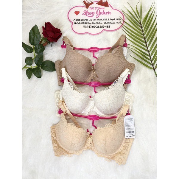 ♥️ Áo Lót Nữ ♥️Áo ngực ren mỏng có gọng 3 móc cài Boya Hàng Việt Nam Chất Lượng Cao AB003L abc83.ab4 | BigBuy360 - bigbuy360.vn