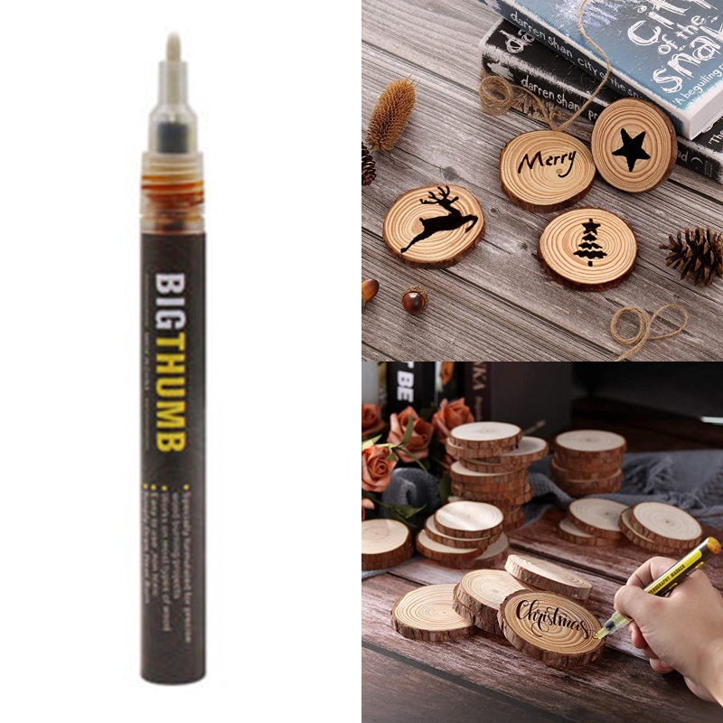 Bút Đánh Dấu Đốt Cháy Mực Vỏ Sò Dùng Cho Sửa Chữa Đồ Dùng DIY