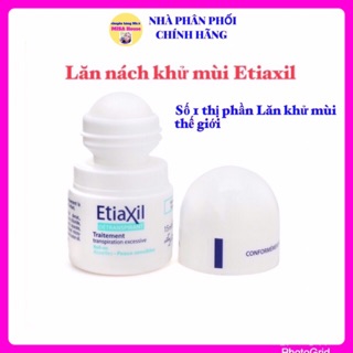 [Hàng Pháp] Lăn Nách Đặc Trị Khử Mùi Hôi 100% Exiatil Pháp 15ml