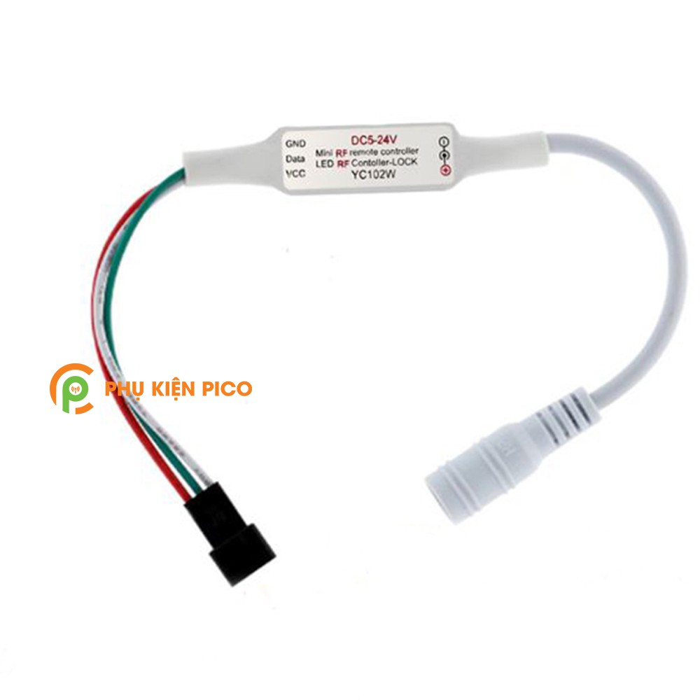 Bộ điều khiển đèn 5v ARGB 3 Pin không dây (RGB Led Controller) chỉnh màu cho quạt Addressable RGB