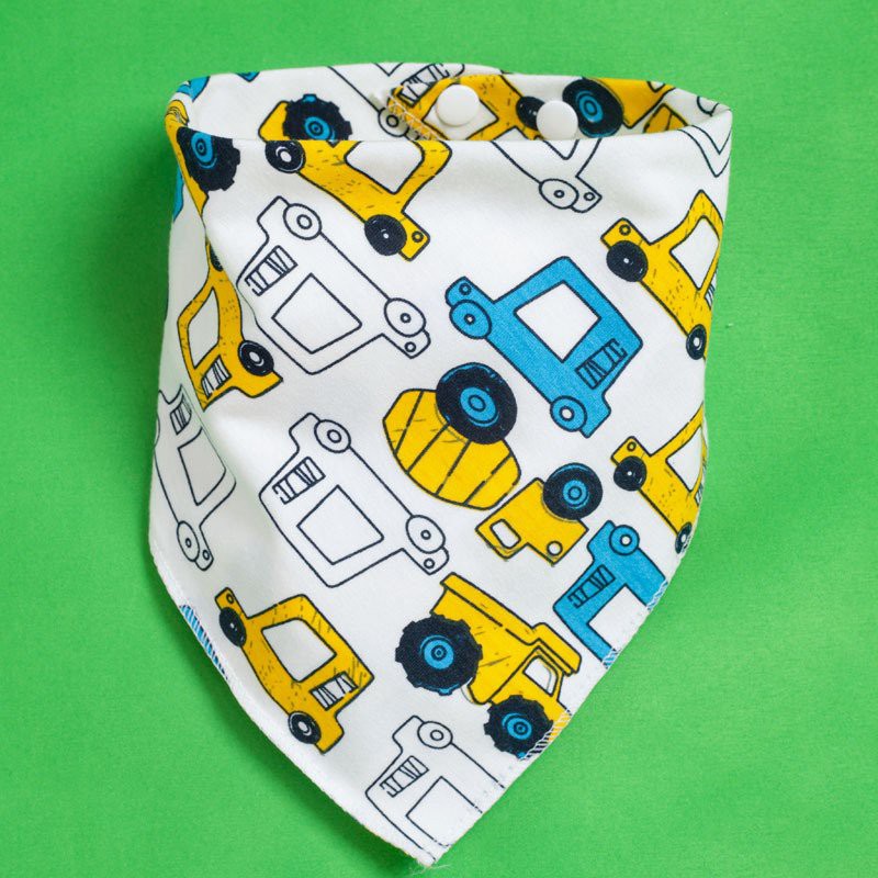 [FREESHIP] Khăn Yếm Tam Giác Cho Bé Có Nút Gài Khăn Yếm Chất Liệu Cotton 2 Lớp Mềm Mịn