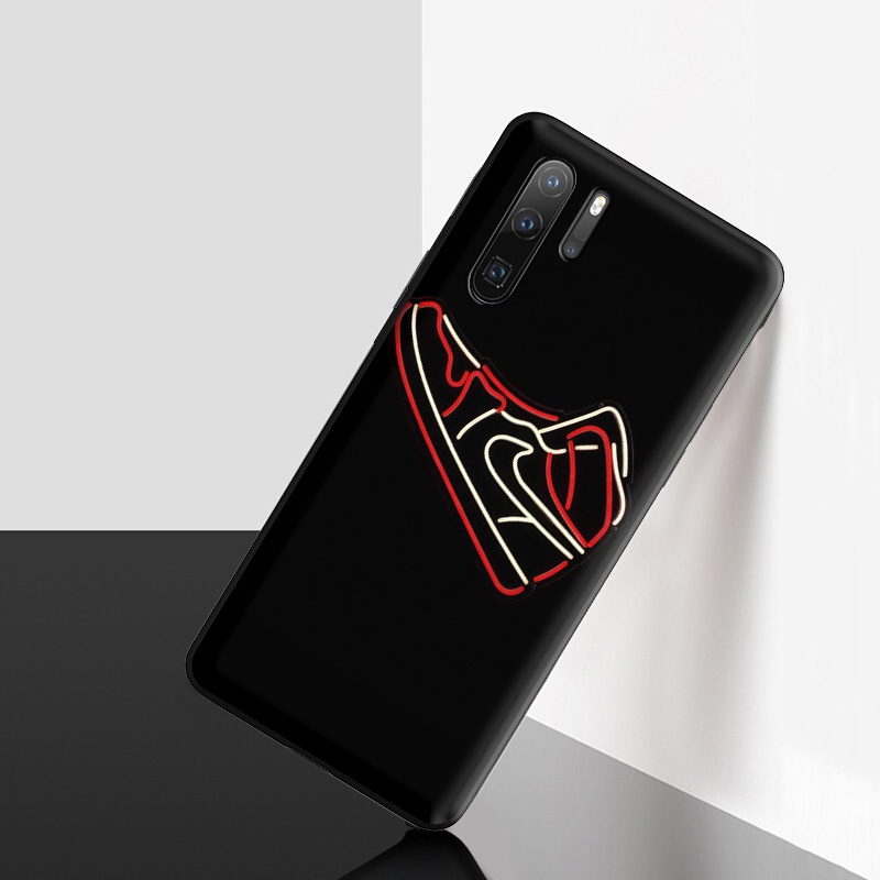 Silicone Ốp Điện Thoại Silicon tpu Mềm Có Giá Đỡ Giày sbja n1ke Cho huawei p smart s / y7a / y5p / y8p / y6p / y9 prime 2019