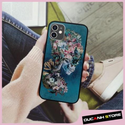 Ốp lưng iphone hình skull roses color collage art cubism sang trọng  cho các dòng SAMSUNG PAP20210957