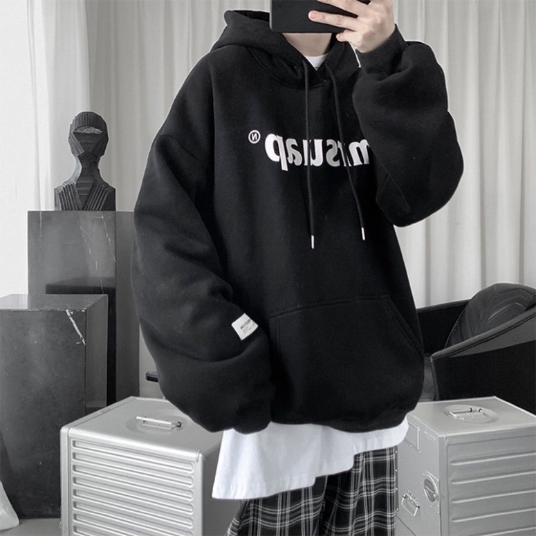 Áo hoodie nam nữ form rộng, áo khoác hoodie nam nữ có mũ chất liệu nỉ lót bông kiểu dáng thể thao freeship mã HD3 | BigBuy360 - bigbuy360.vn