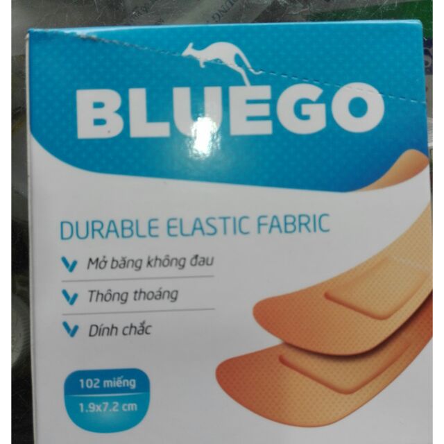 Bluego - băng cá nhân 1 hộp tiện dụng