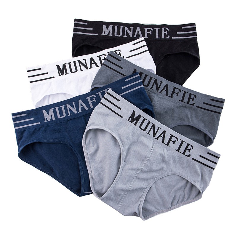 Quần Sịp Nam Cotton Munafie Cao Cấp Co Dãn 4 Chiều Thấm Hút Tốt | PVN486
