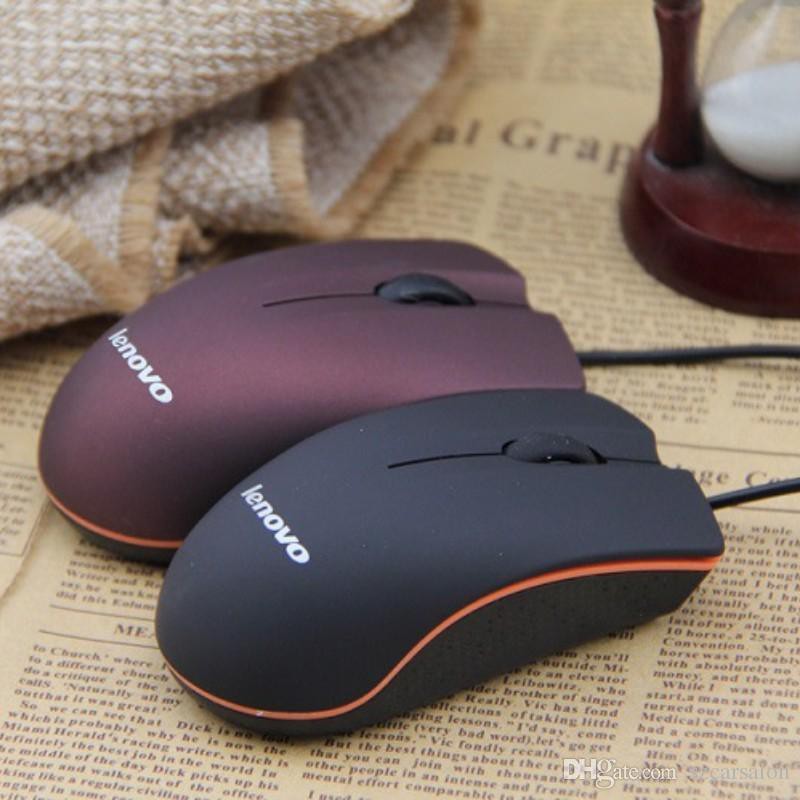 Chuột có dây Lenovo siêu bền ( Giao màu ngãu nhiên)