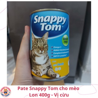 Pate Snappy Tom cho mèo lớn và mèo con