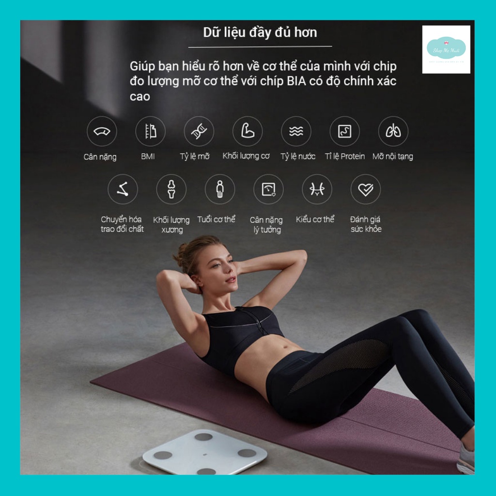 Cân điện tử Xiaomi Mi Body Composition Scale 2