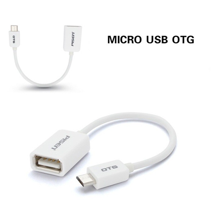 4E[P1012] Cáp OTG nối bàn phím chuột, USB với điện thoại sử dụng như máy tính xách tay IJ79