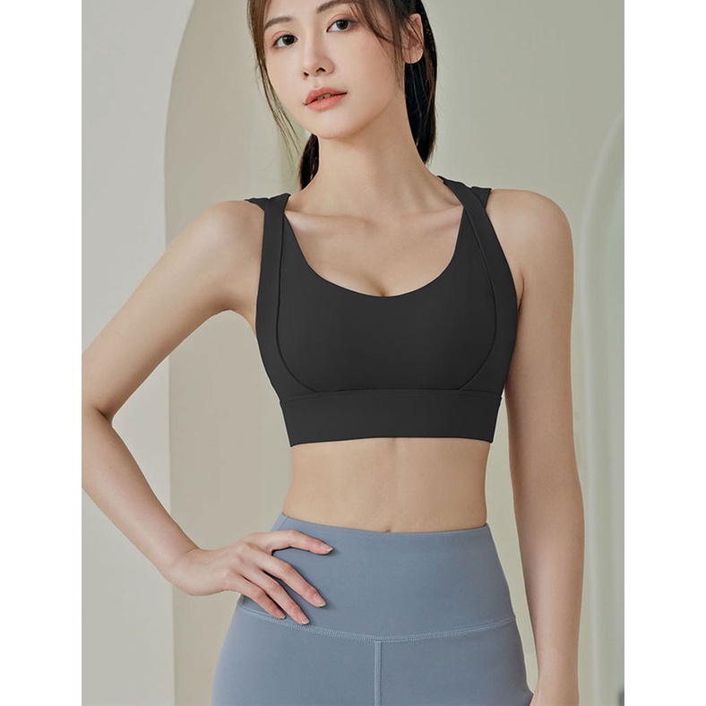 Fit.her Áo Ngực Thể Thao Hai Dây Có Đệm Nâng Ngực Tháo Rời Được