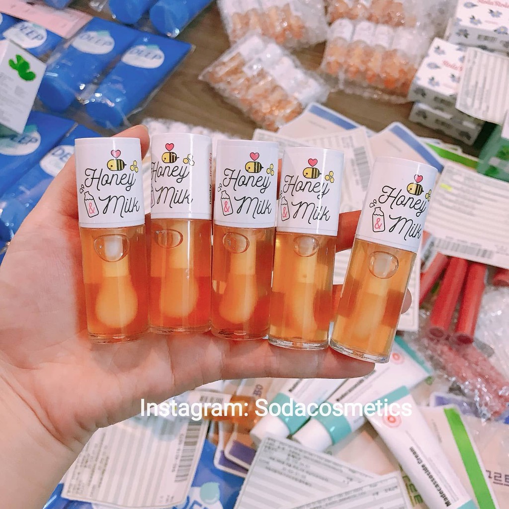 Dầu Dưỡng Môi Mật Ong A’Pieu Honey & Milk Lip Oil