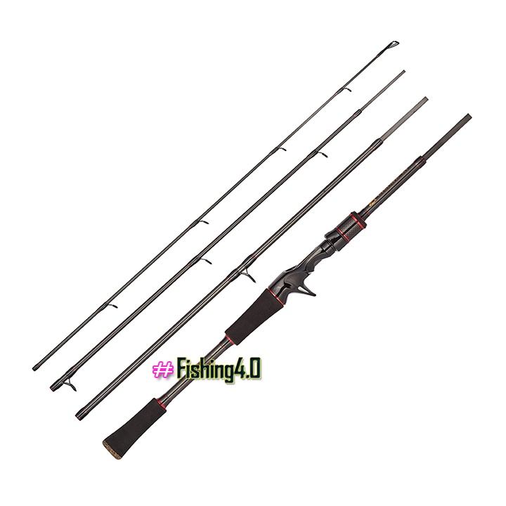 Cần Câu lure NOEBY Leisure K4 - 4 khúc - Máy đứng máy ngang