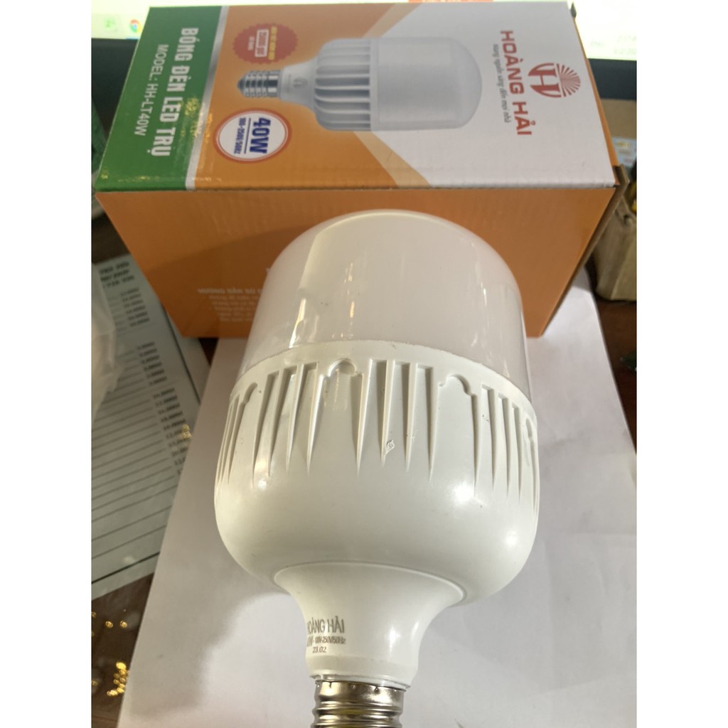 Bóng đèn LED TRỤ HOÀNG HẢI 10W, 15W, 20W, 30W, 40W, 50W, 65W tiết kiệm điện.