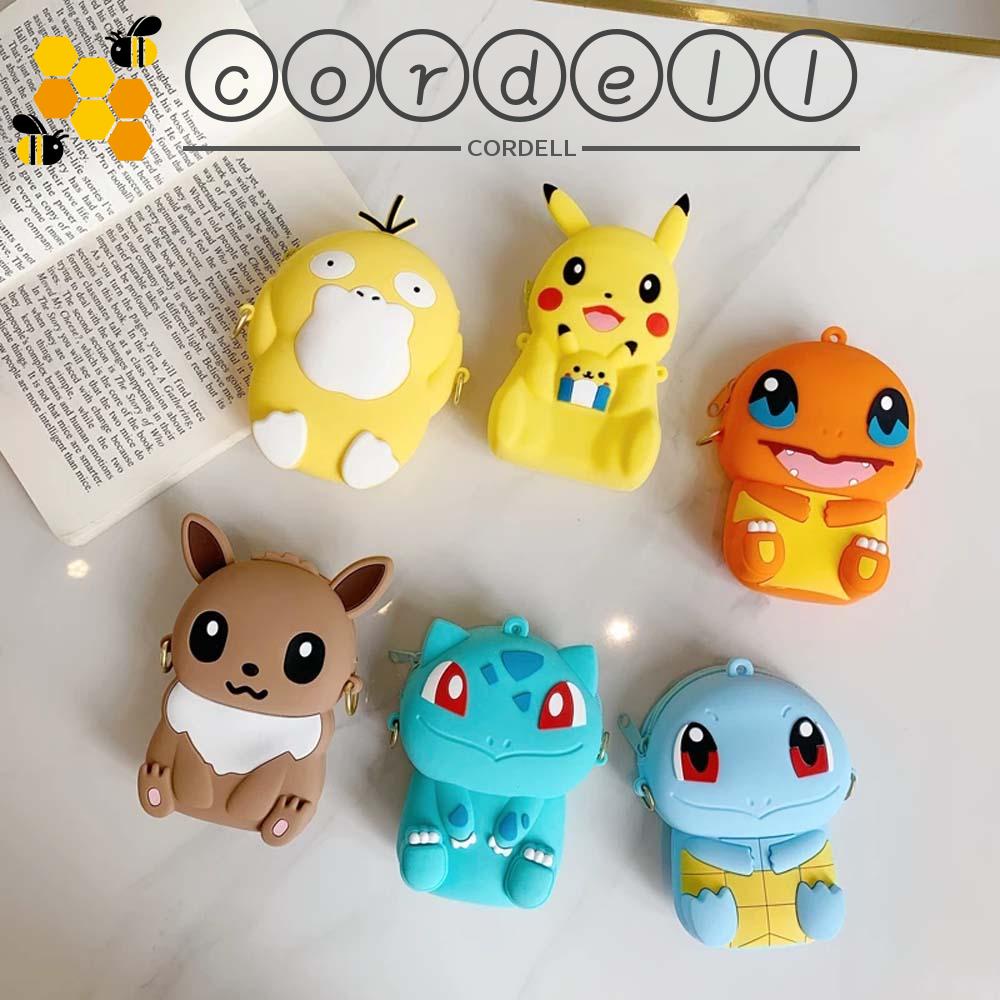 Túi Đựng Tai Nghe / Tiền Xu Hình Pokemon Go Dễ Thương Cho Bé