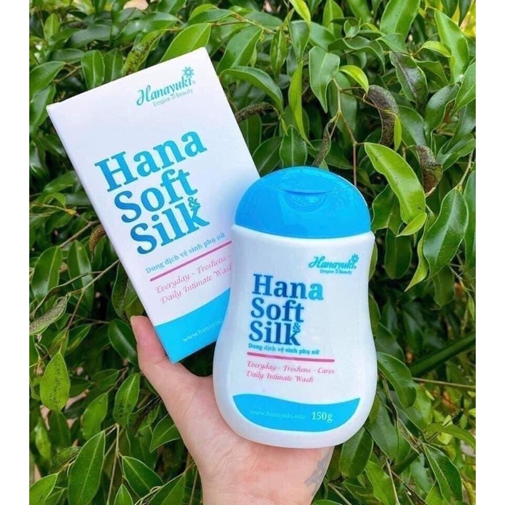 DUNG DỊCH VỆ SINH PHỤ NỮ HANAYUKI -HANA SOFT & SILK