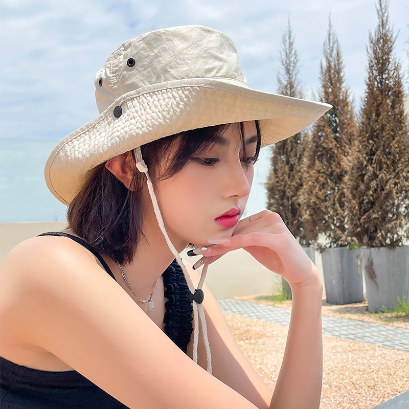 Nón Tai Bèo Che Nắng Kiểu Cao Bồi Phương Tây Thời Trang Mùa Hè Cho Nam Và Nữ