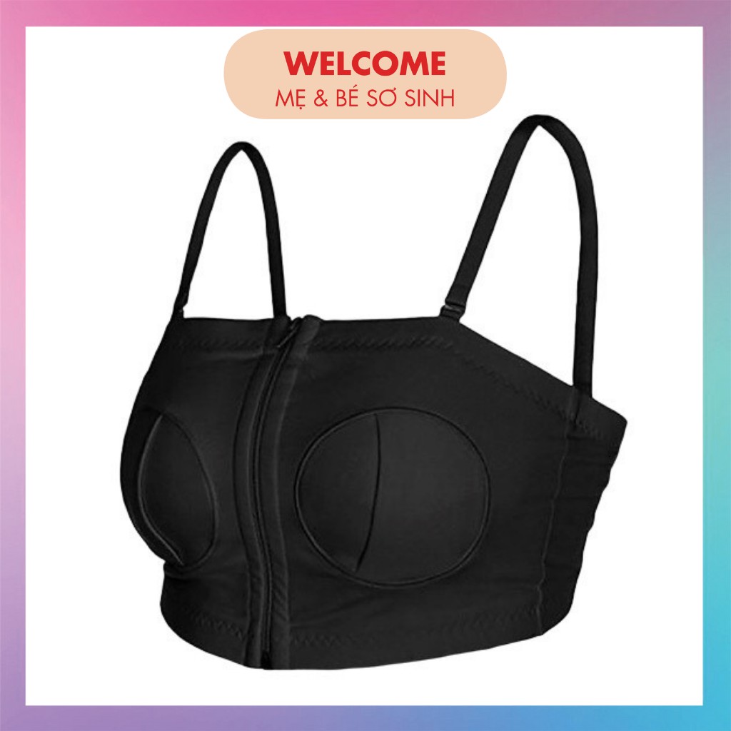 Áo hút sữa rảnh tay cao cấp có dây đeo chất vải 100% cotton xịn Free Size co dãn tốt tùy chỉnh Size